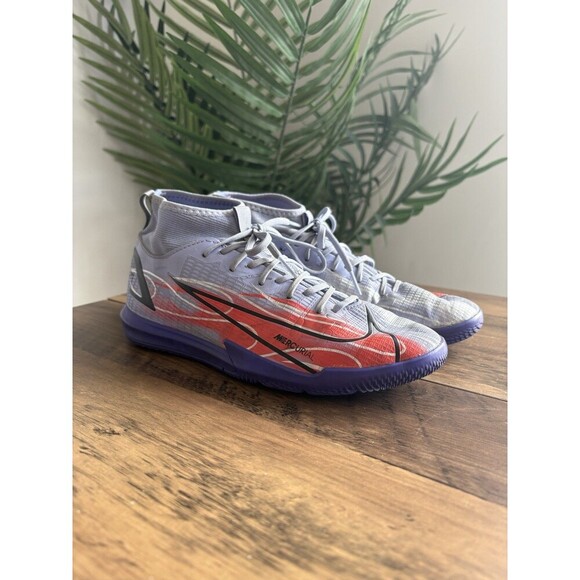 Nike Superfly 8 Academy KM IC Kylian Mbappe Indoor Soccer TurfDB0931-506 Youth 6 - Picture 1 of 5